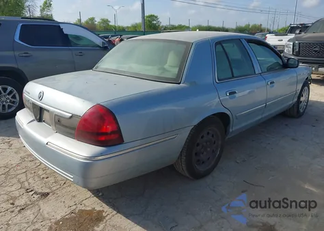 2008 Mercury Grand Marquis Gs z USA, uszkodzony, nr VIN 2MEFM74V18X641974